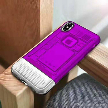 Σιλικόνη θήκη από σιλικόνη για Samsung S9 + - μοβ χρώμα