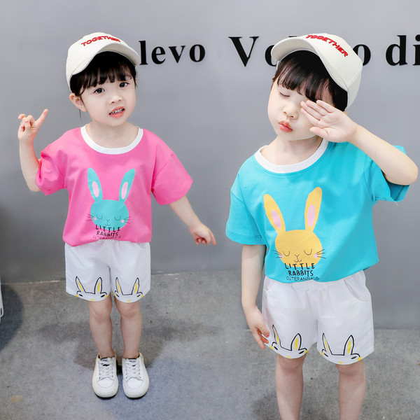 Gyermek modern szett lányoknak három színben, rátéttel