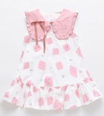 Jelenlegi gyerekruha szabású modell-két színben