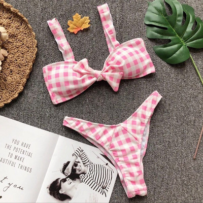 Νέο μοντέλο γυναικέιο μαγιό σε μαύρο, κόκκινο και ροζ χρώμα