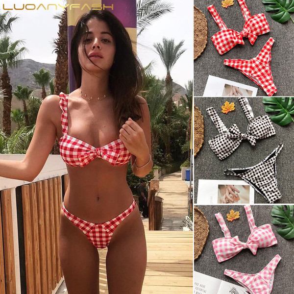 Νέο μοντέλο γυναικέιο μαγιό σε μαύρο, κόκκινο και ροζ χρώμα