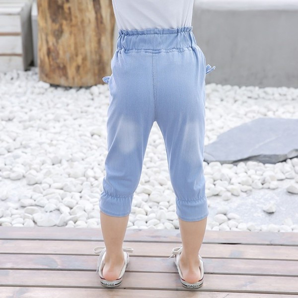 Zsebekkel ellátott modern gyerekfarmer lányoknak