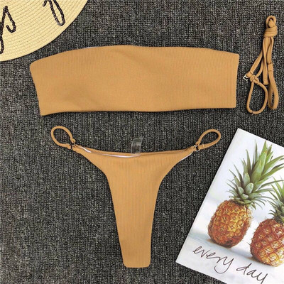 Sima fürdőruha modell levehető pántokkal, különböző színekben