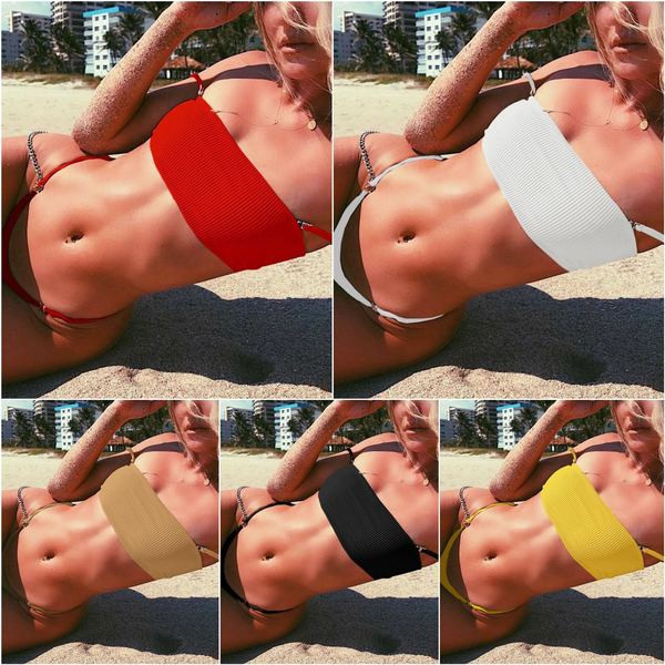 Sima fürdőruha modell levehető pántokkal, különböző színekben