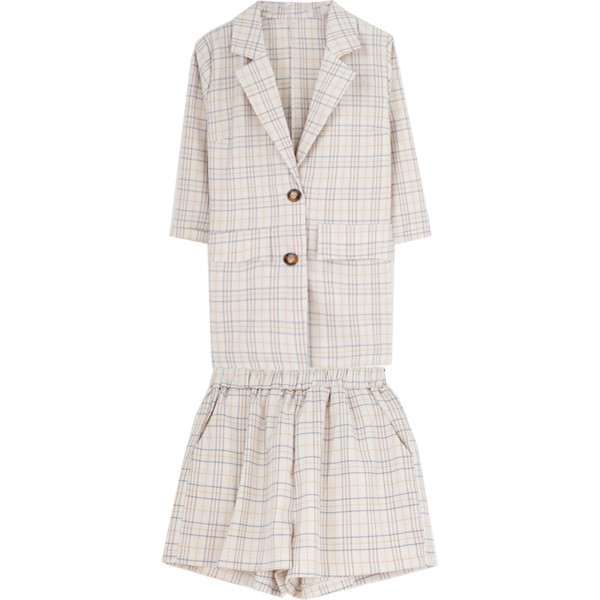 Set de jachetă și pantaloni scurți pentru femei