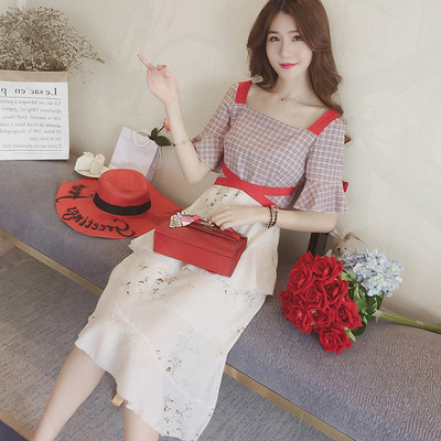 Καθημερινό γυναικείο φόρεμα με μανίκι 3/4