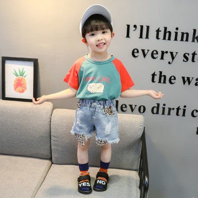 Gyerek póló lányoknak három színben, különböző alkalmazásokkal