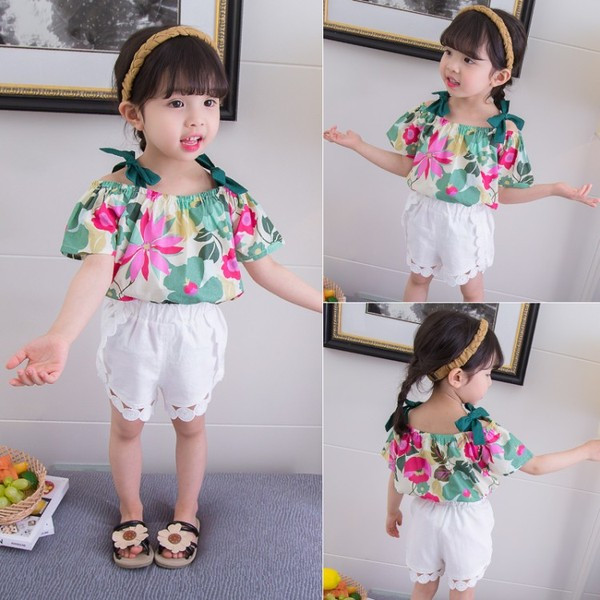 Új modell kétrészes gyerekkészlet - lányoknak