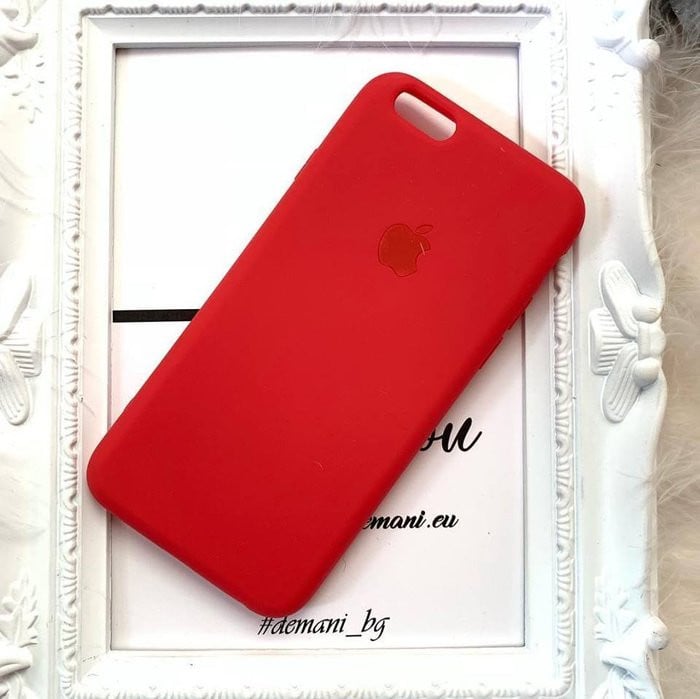 Червен калъф за iPhone 6 и iPhone 6s