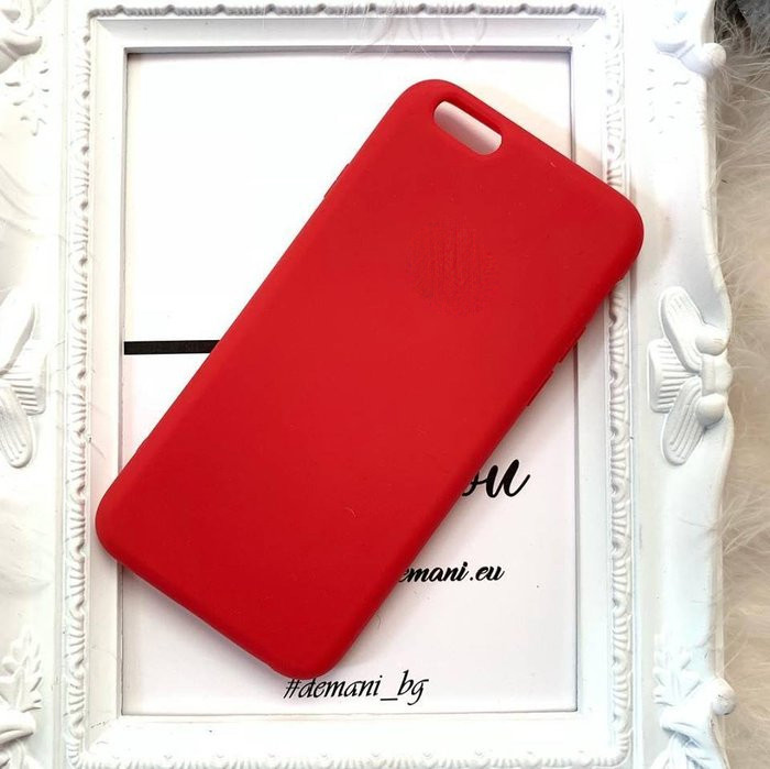 Червен калъф за iPhone XS Max