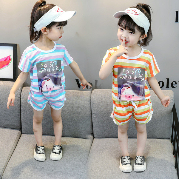 Napi gyerekkészlet két színben - lányoknak