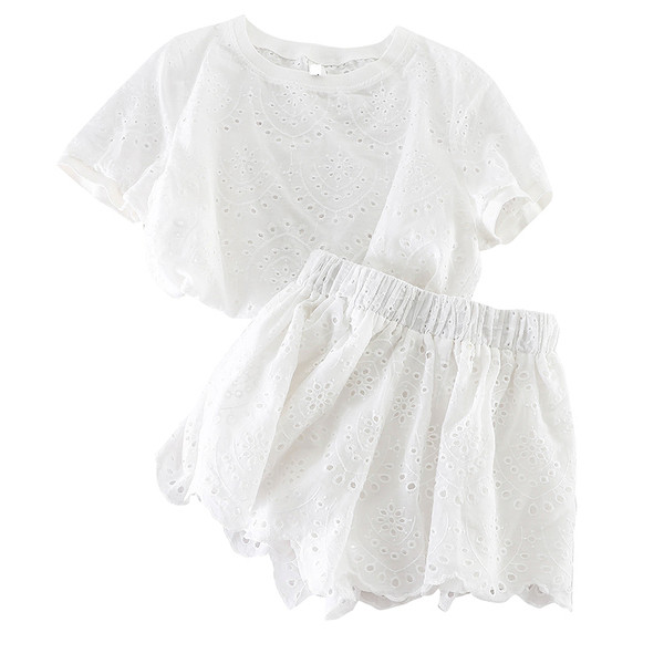 Μοντέρνο γυναικείο σετ δύο τεμαχίων με ψηλή μέση σε τρία χρώματα