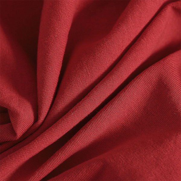 Μοντέρνα γυναικεία μπλούζα με κορδέλα σε μαύρο, λευκό και κόκκινο χρώμα