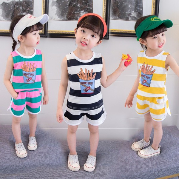 Gyermek napi készlet lányoknak - három színben