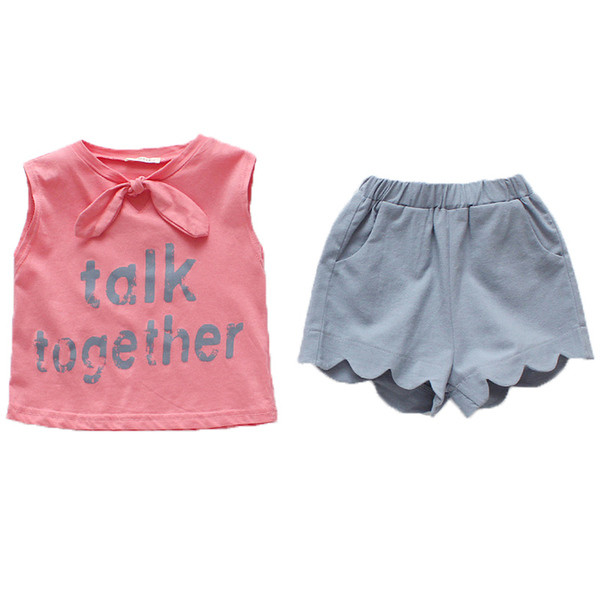 Gyerek modern szett rátéttel lányoknak