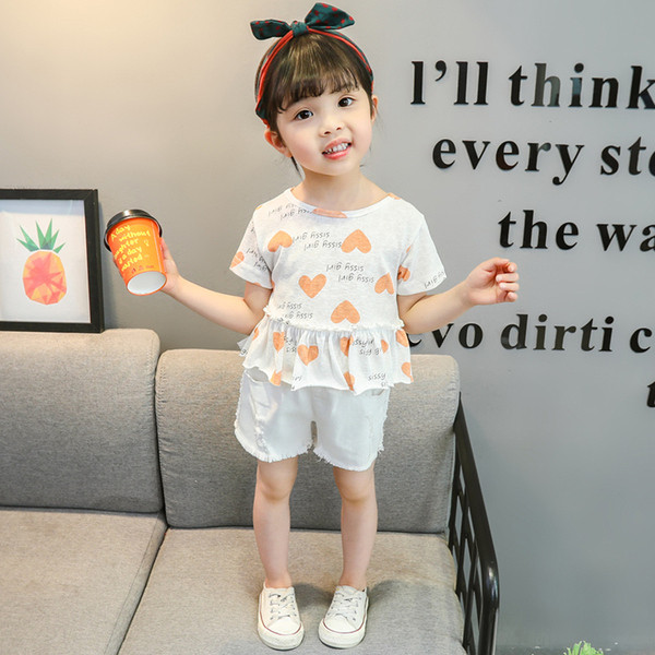 Új modell gyerek póló két színben - lányoknak