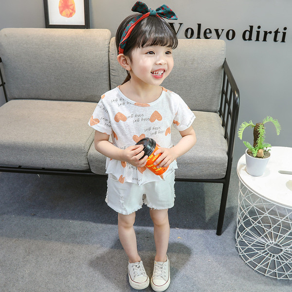 Új modell gyerek póló két színben - lányoknak