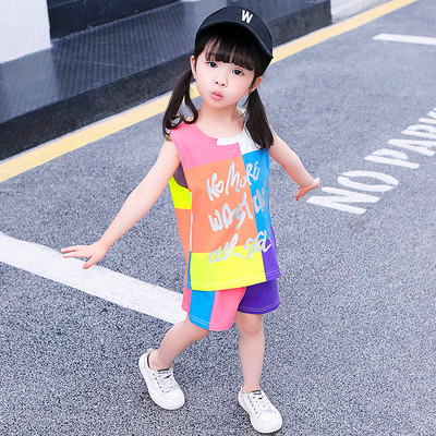 Set zilnic pentru copii cu inscripții - pentru fete