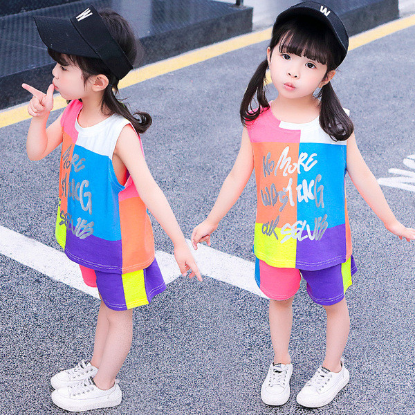 Set zilnic pentru copii cu inscripții - pentru fete