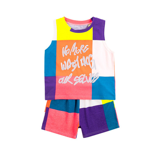 Set zilnic pentru copii cu inscripții - pentru fete