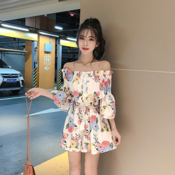 Γυναικεία καλοκαιρινή  σαλοπέτα με μανίκια