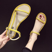 Καθημερινά γυναικεία σανδάλια σε διάφορα χρώματα από οικολογικό δέρμα