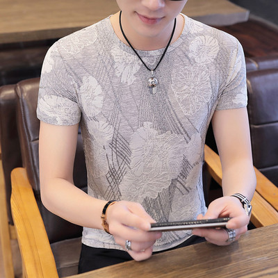 Új modell férfi póló O-nyakkal, három színben