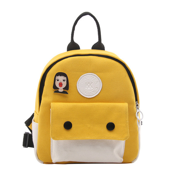 Öko bőrből készült modern női hátizsák három színben