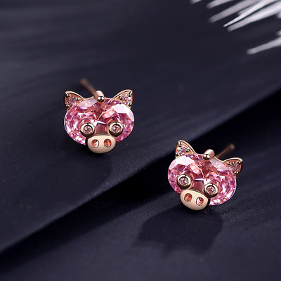 Malac alakú női fülbevaló három színben