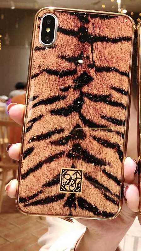 Силиконов калъф с тигров десен за Huawei Mate 20 Pro