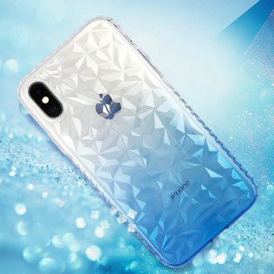 Θήκη από σιλικόνη με ιριδίζοντα χρώματα για το iPhone 6 +