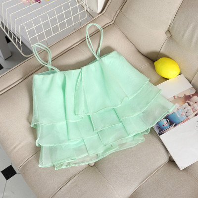 Aktuális női felső vékony pántokkal több színben - széles modell