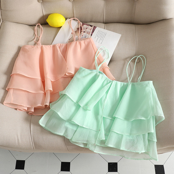 Aktuális női felső vékony pántokkal több színben - széles modell