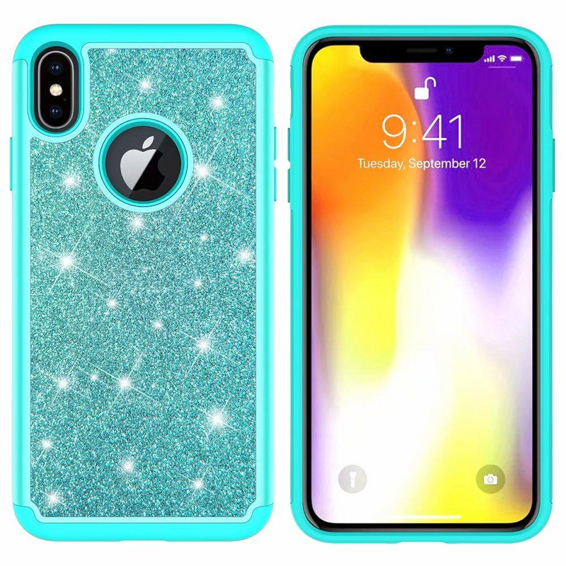 Силиконов калъф с лъскав ефект за iPhone 7 plus и iPhone 8 plus