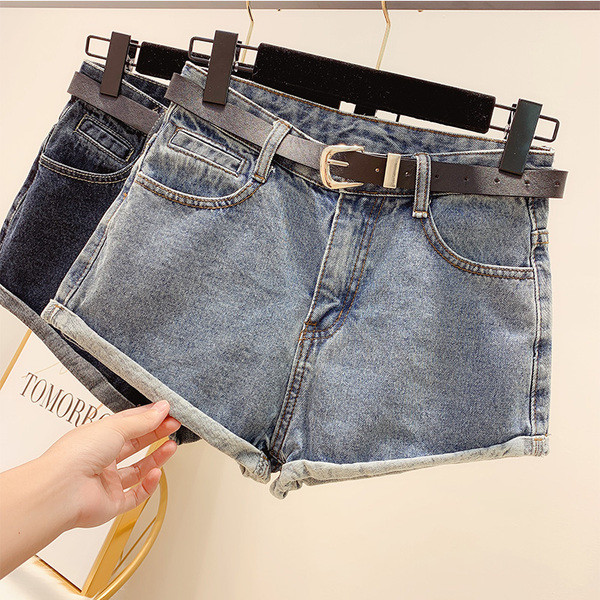 Дънкови къси панталони в два цвята