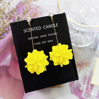 Női hosszú fülbevaló négy színben