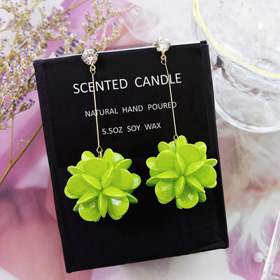 Női hosszú fülbevaló négy színben