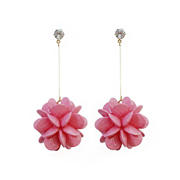 Női hosszú fülbevaló négy színben