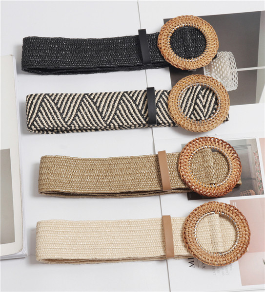 Női mindennapi öv kerek csattal több színben