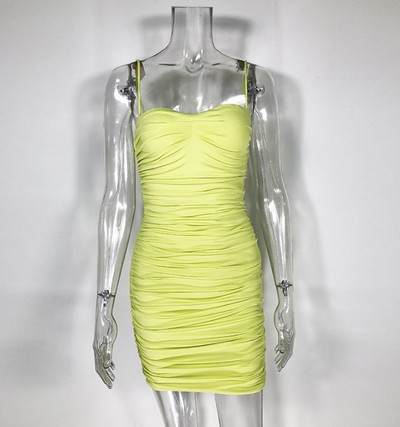 Γυναικείο φόρεμα Μοντέλο Slim με λεπτούς ιμάντες σε διάφορα χρώματα