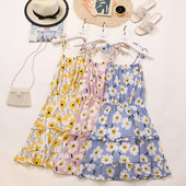 Καλοκαιρινο γυναικείο φόρεμα με floral μοτίβο