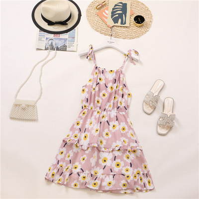 Καλοκαιρινο γυναικείο φόρεμα με floral μοτίβο