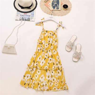 Καλοκαιρινο γυναικείο φόρεμα με floral μοτίβο