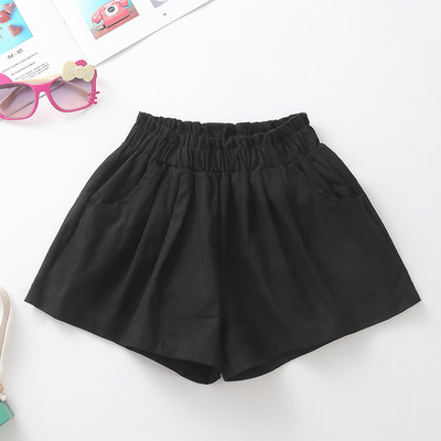 Pantaloni scurți pentru copii cu buzunare în mai multe culori