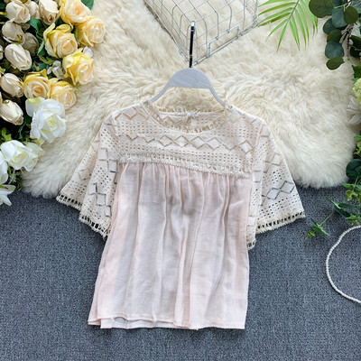 Γυναικείο μπλουζάκι με κοντό μανίκι σε διάφορα χρώματα