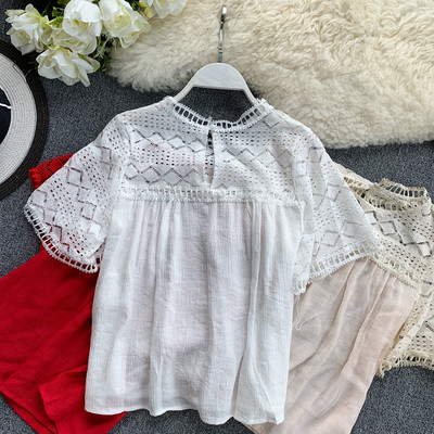 Γυναικείο μπλουζάκι με κοντό μανίκι σε διάφορα χρώματα