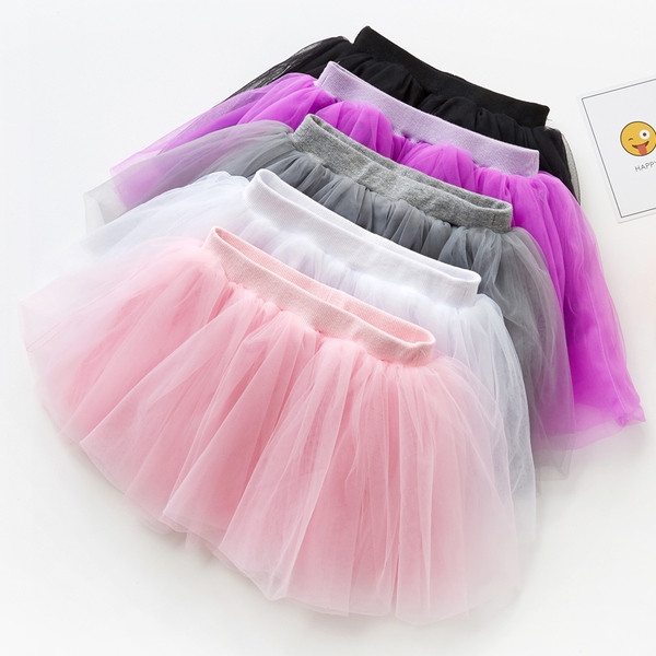 Gyerek modern, tüll szoknya többféle színben