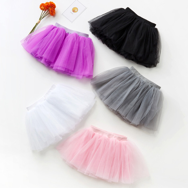 Gyerek modern, tüll szoknya többféle színben