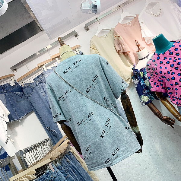 Γυναικεία μπλούζα με μπλε χρώμα