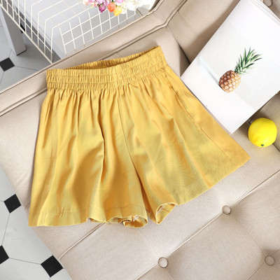 Γυναικεία σορτς με λαστικό σε τέσσερα χρώματα